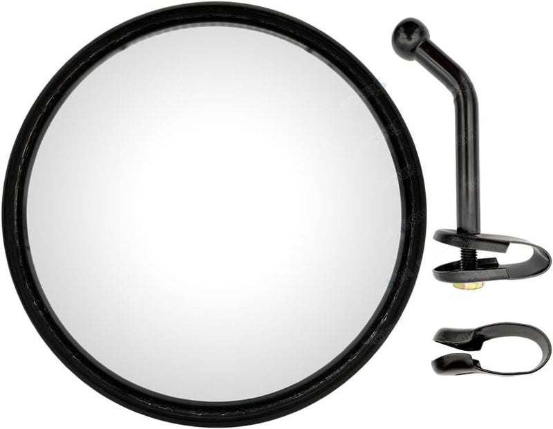 Boursin 5.7 Inch Convex Round Mirror Blind Spot For Isuzu Mitsubishi Fuso Truck Bus Atv Utv Tractor Room Adjustable Bracket 2 Pcs - Image 3
